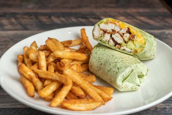 Chicken club wrap
