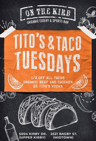 Tuesday | Tito's & Tacos