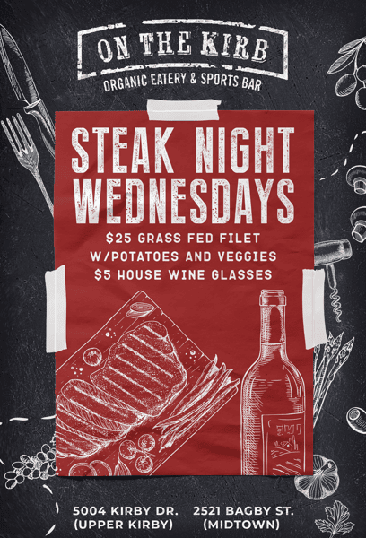 Wednesday | Steak Night