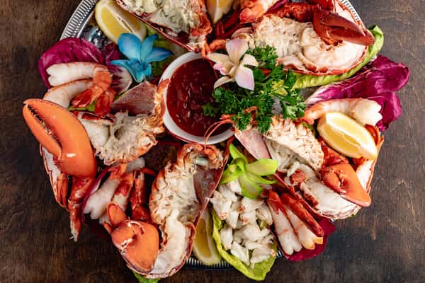 Seafood platter
