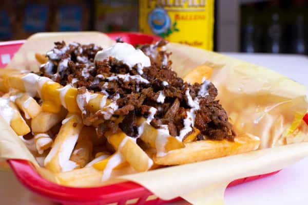 Carne Asada Fries Menu Alkobar Quick Stop & Deli Deli in Palm Desert, CA