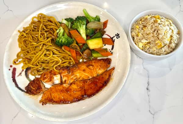 Hibachi Salmon