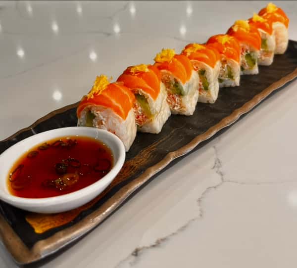 Salmon Zest Roll (Soy)