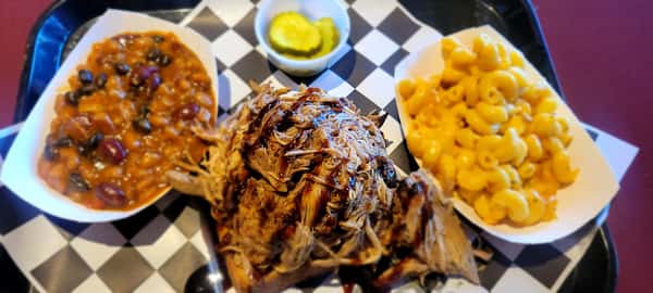 Championship Pulled Pork Plate - A Fine Swine BBQ - Soulcial Kitchen