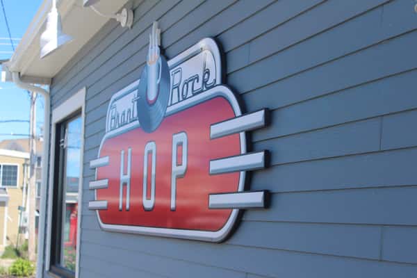 Brant Rock Hop sign