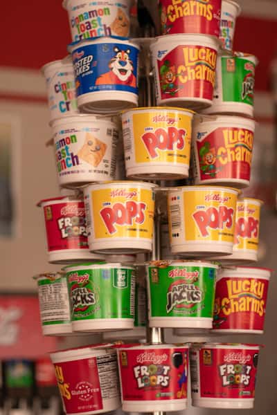 Bowls of cereal