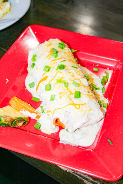 Smothered Brunch Burrito