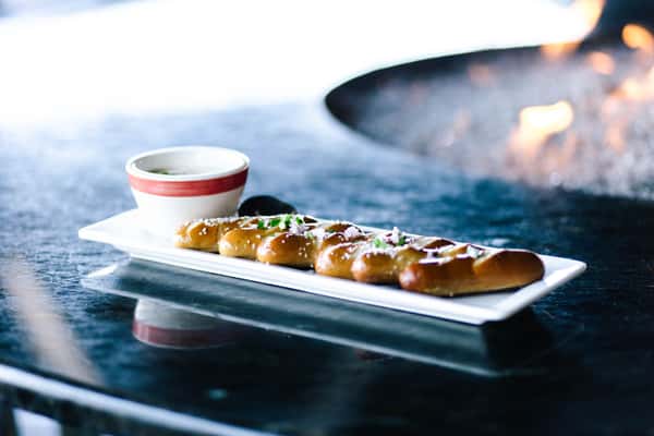Queso & Pretzels