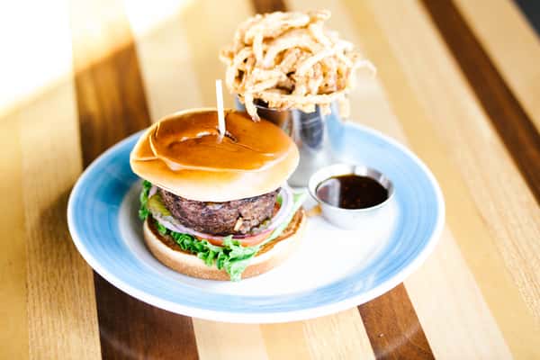 black bean burger