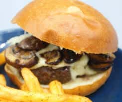 Mushroom Swiss Burger