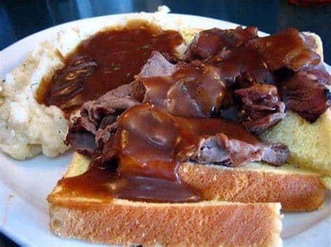 Hot Roast Beef Sandwich