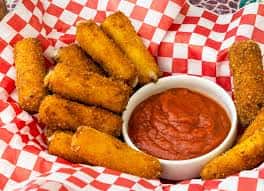 Deep Fried Mozzarella Sticks