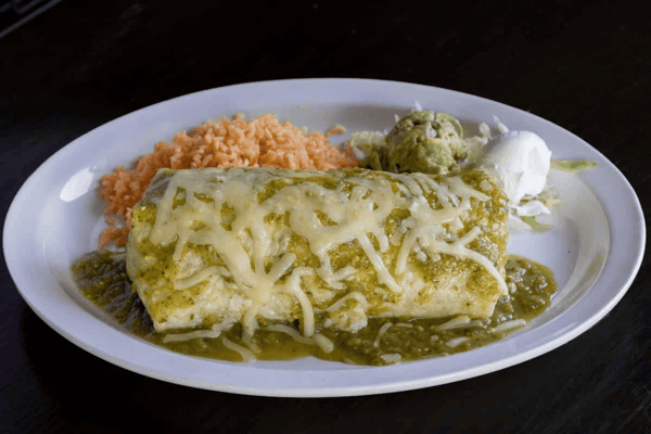 Chili Verde Super Burrito