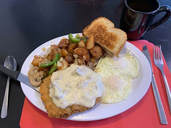 Chicken Fried Steak & Eggs