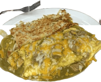 Chili Verde Omelette