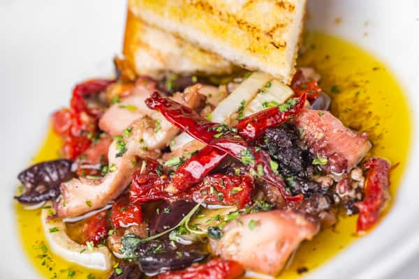 Pan Seared Octopus