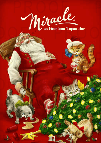 santa sleeping
