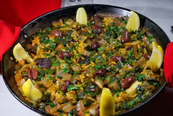 Paella Verduras