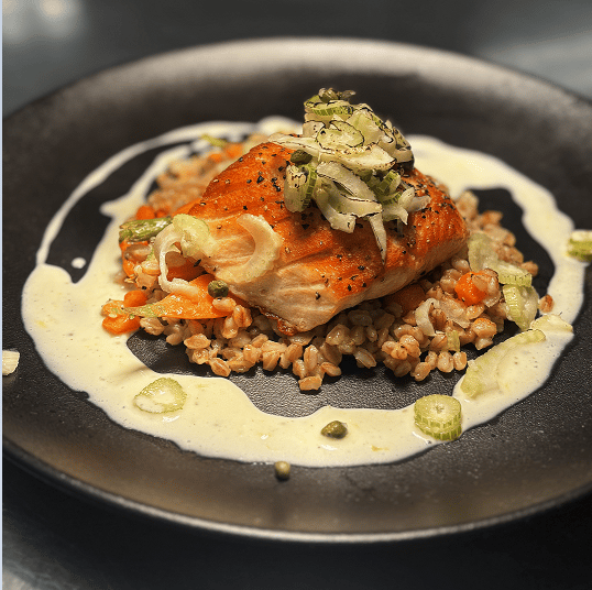 *Cedar Plank Salmon