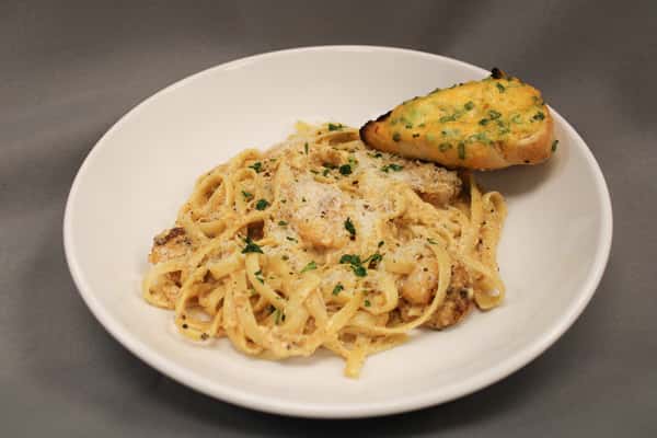 Blackened Shrimp Alfredo