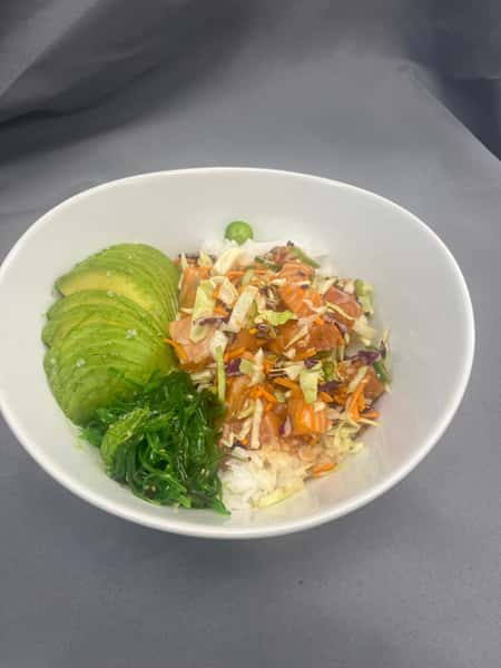 *Ahi or Salmon Poke Rice Bowl