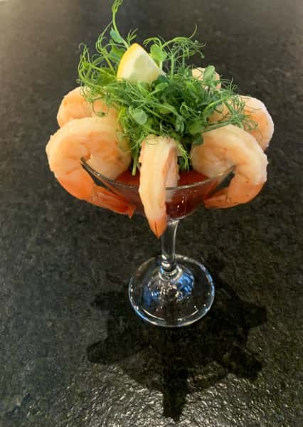Poached Shrimp Cocktail