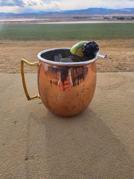 Blackberry Vanilla Mule