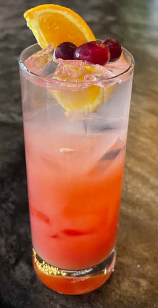 Orange Cran-Merry Fizz