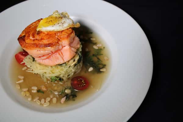 Pan Seared Salmon Mignon