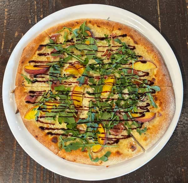 Peach and Prosciutto