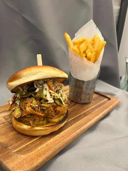 Smoked BBQ Pork Sandwich