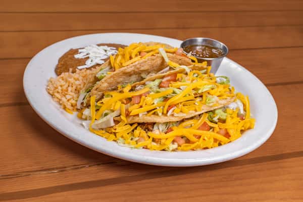 Crispy Beef Taco Plate (3)