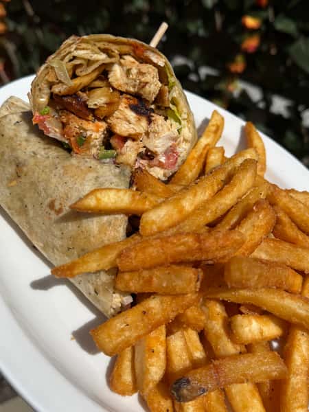 Blackened Chicken Wrap