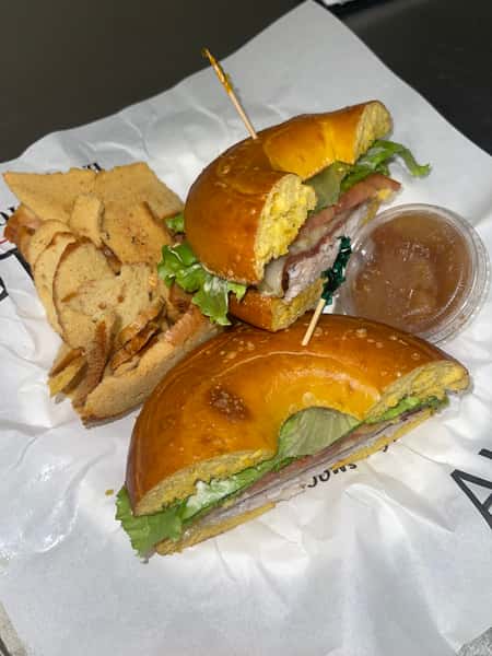 Turkey Bacon Swiss Sandwich