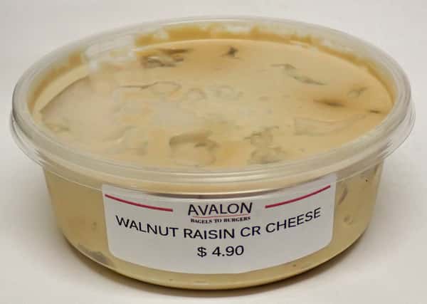 8 Oz Walnut Raisin Cream Cheese