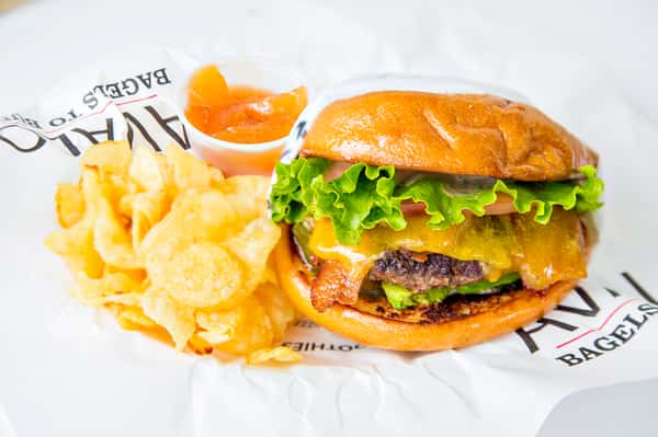 Bacon Avocado Cheeseburger