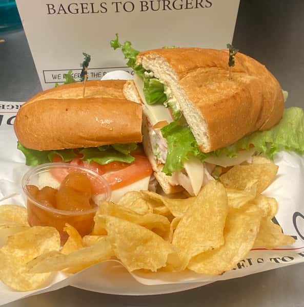 Turkey Avocado Provolone Sandwich