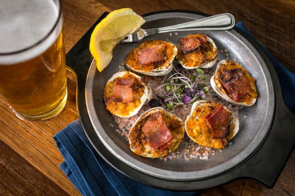 Clams Casino Lunch and Dinner Menu The Pilot House Seafood