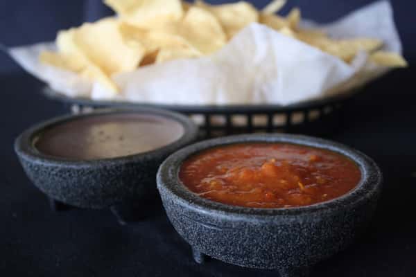 Set Up (Salsa & Black Bean Dip)