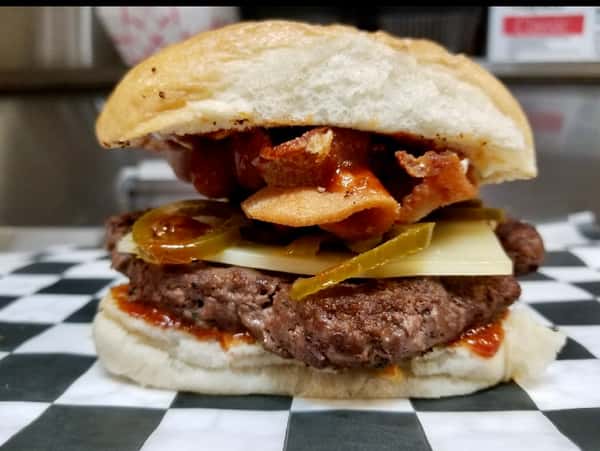 Barn Burger with Fries
