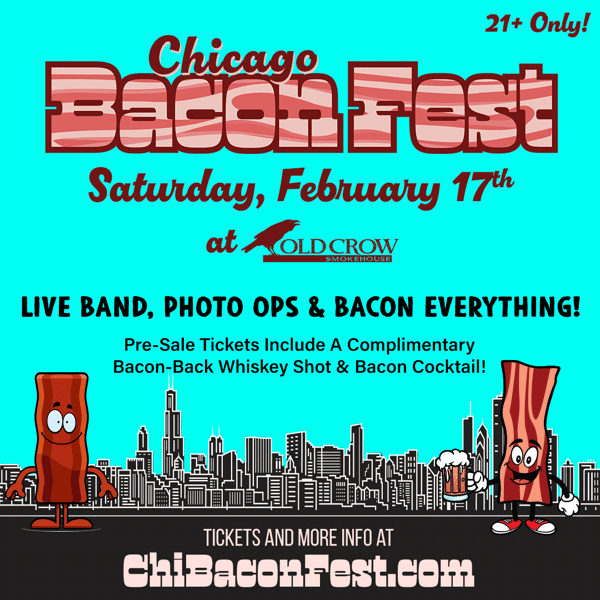 Chicago Bacon Fest Old Crow Smokehouse Barbecue Restaurant