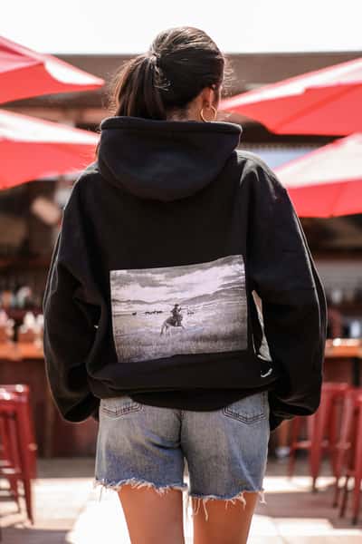 Black Sam Cowboy Hoodie