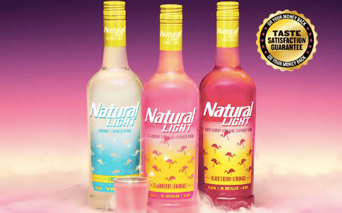 Natty Light Strawberry Lemonade Vodka