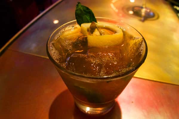 BASIL BOURBON SMASH