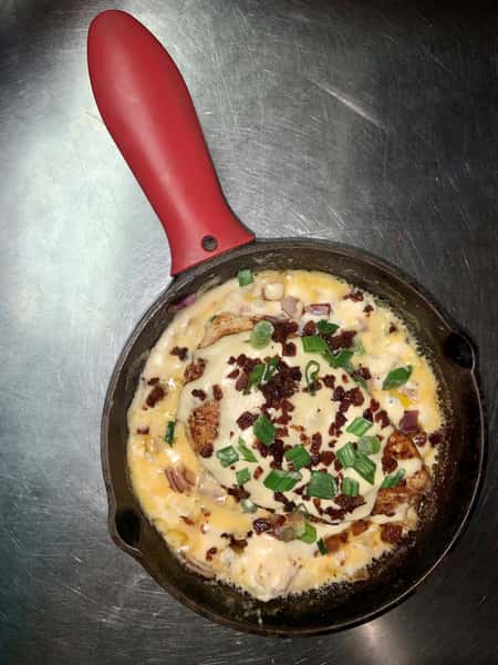 Three Cheese Loaded Chicken Skillet