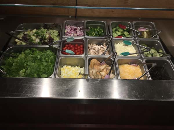 Amazing and fresh salad bar