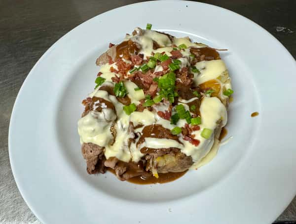 Loaded Roasted Beef Spud