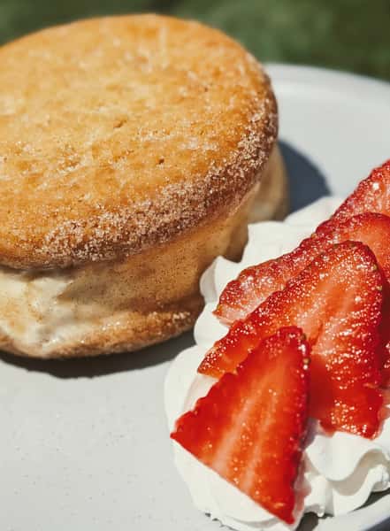 Churro Ice Cream Sandwich