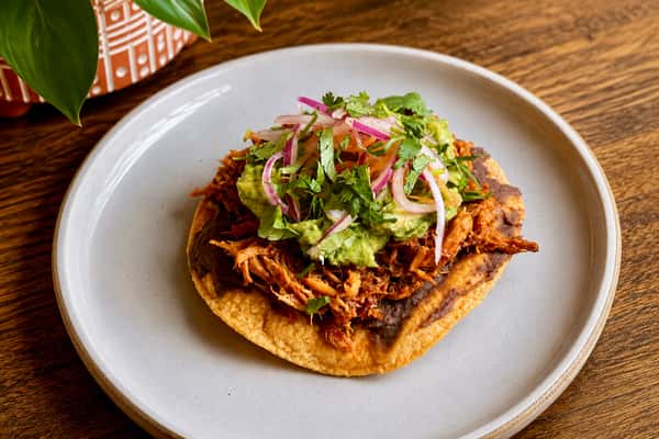 Cochinita Pibil Tostada