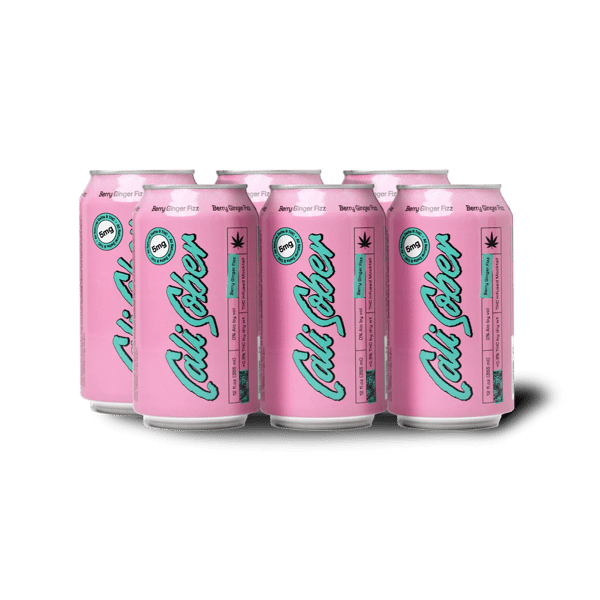 Cali Sober Berry Ginger Fizz